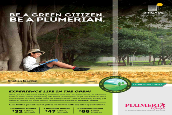 Avail limited period launch prices with superior specification at Brigade Meadows Plumeria in Bangalore